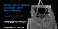 Významné židovské osobnosti, pochádzajúce z územia dnešného Slovenska – ONLINE