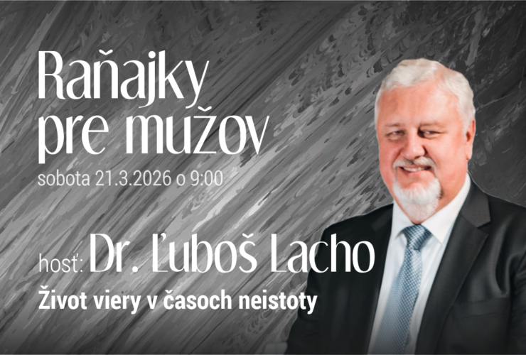 Raňajky pre mužov – 21.3.2026