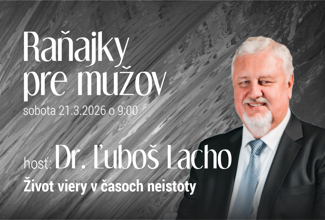 Raňajky pre mužov – 21.3.2026